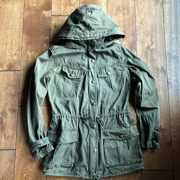 Aritzia Talula Trooper Army Green Utility Jacket - Picture 4 of 8